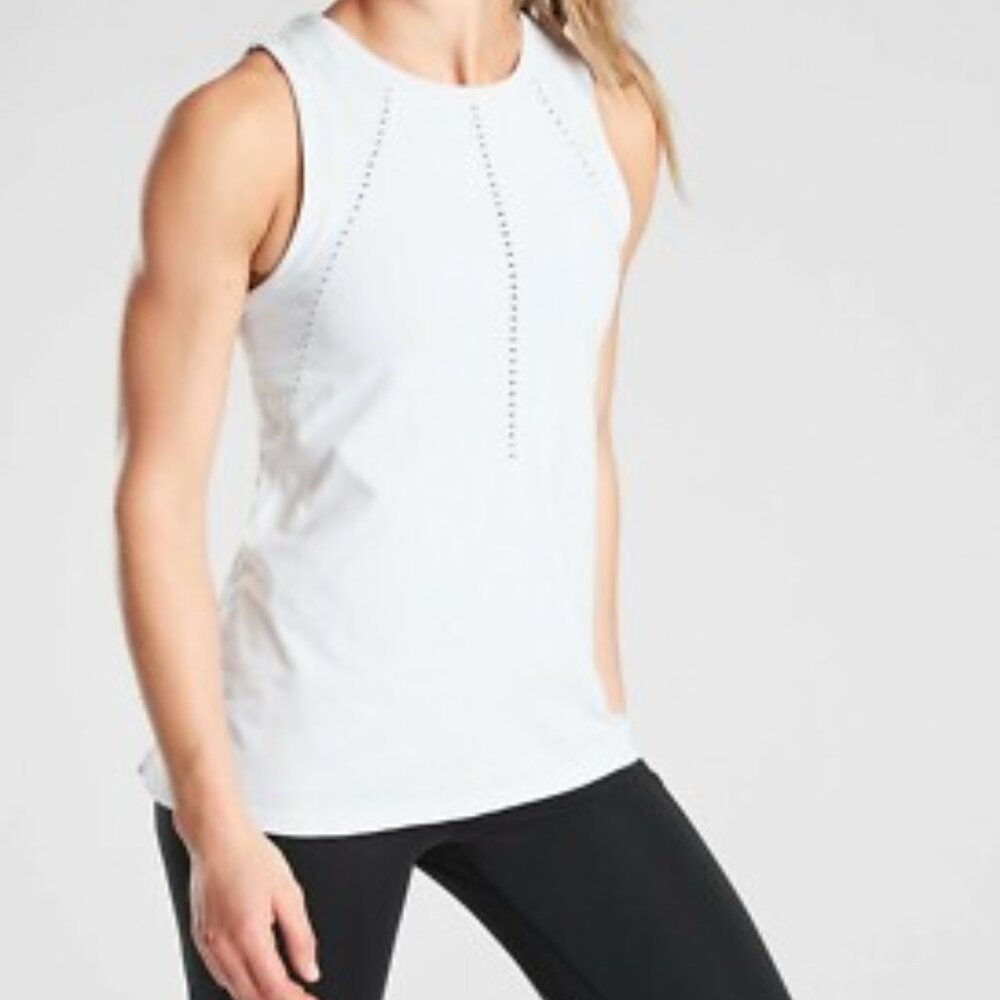 Athleta Foothill Tank Top,  White